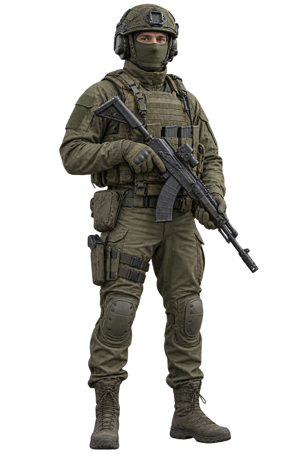 Tactical character preview